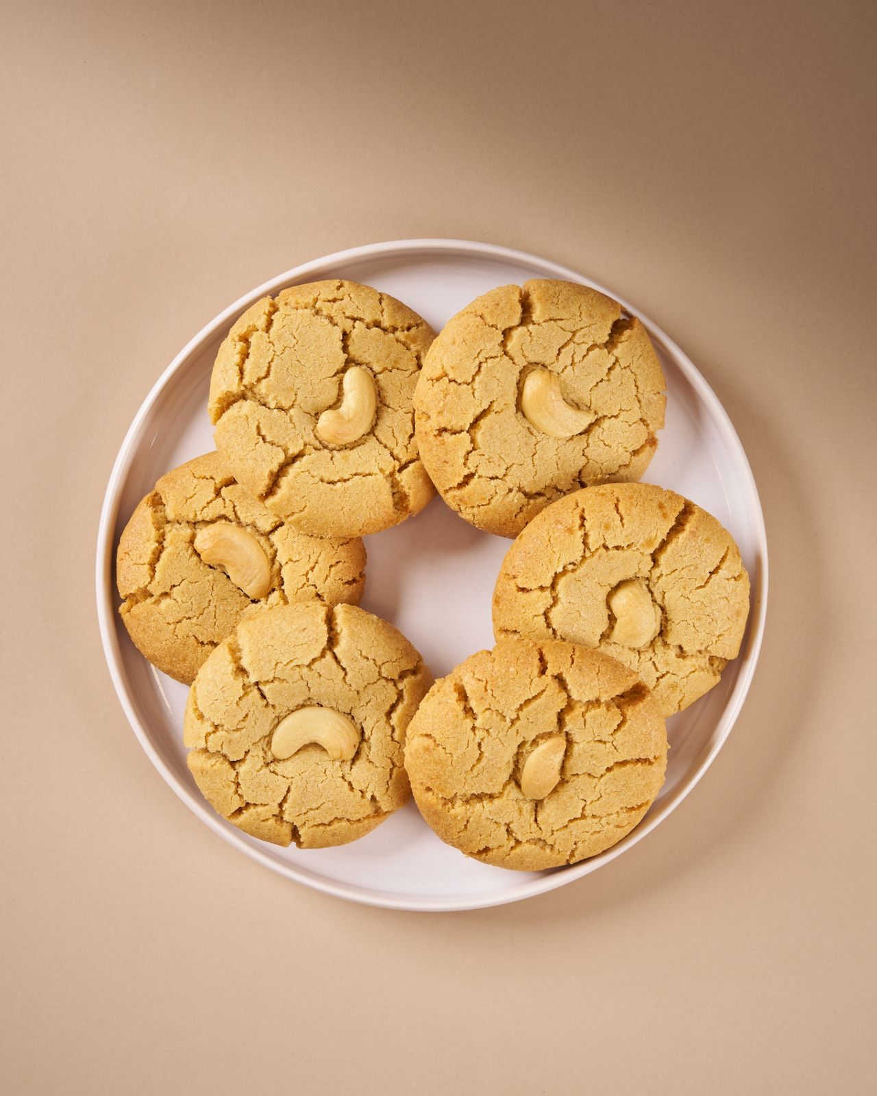 Eggless Cashew Butter Cookie