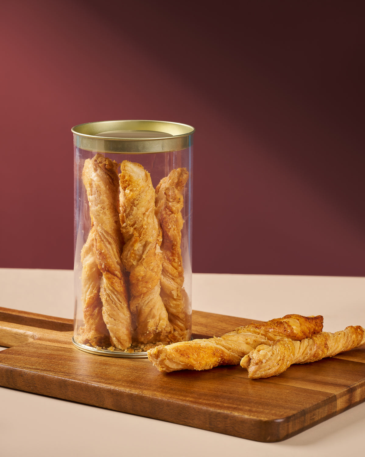 Eggless Cheese Straws