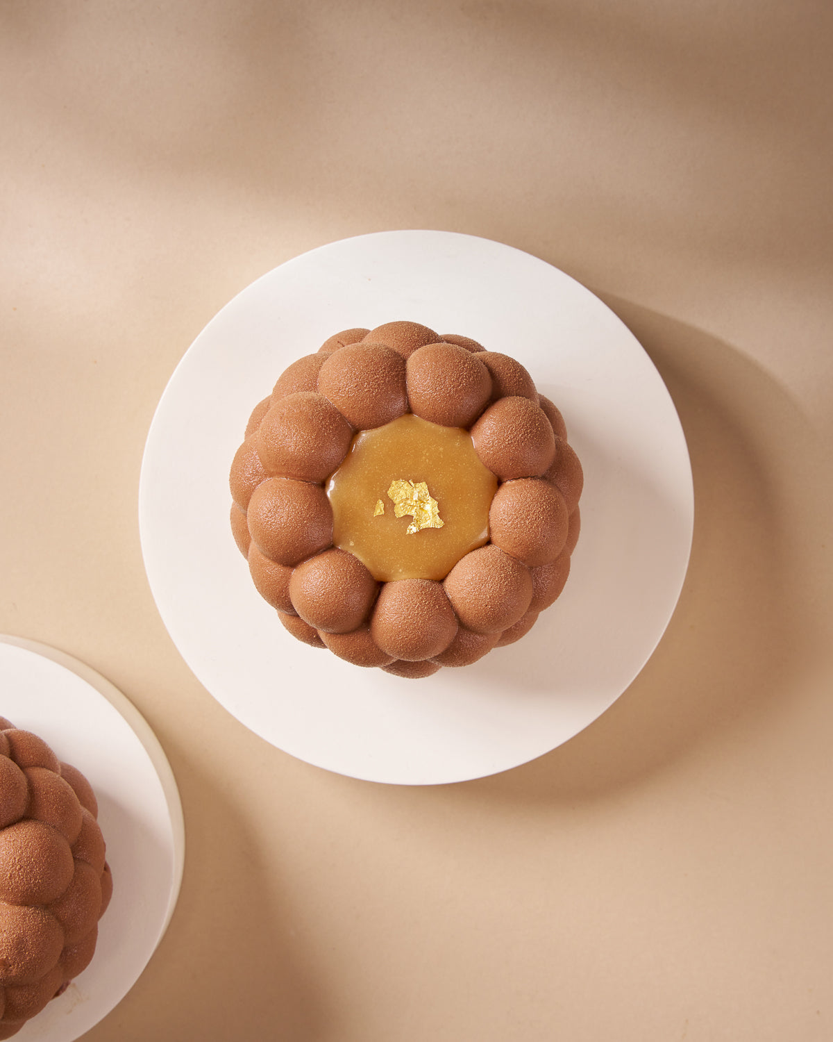 Eggless Chocolate Caramel Entremets
