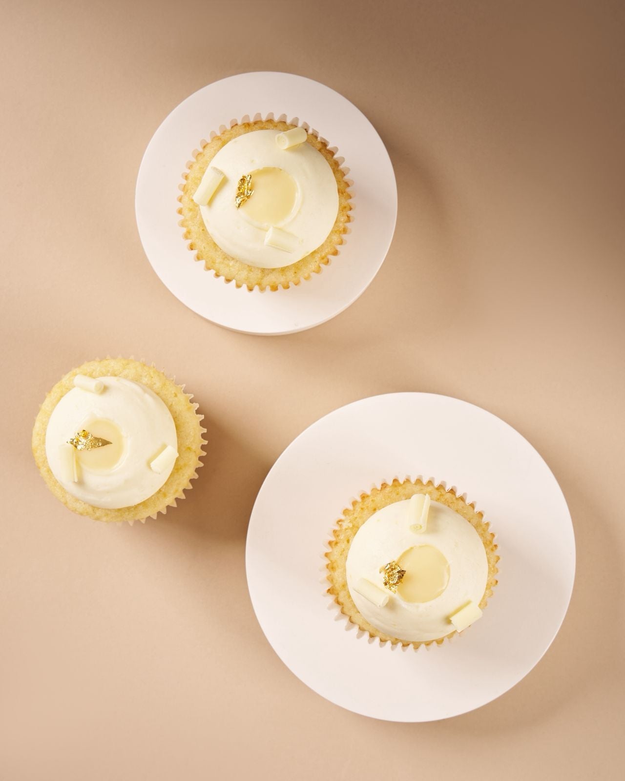 Eggless Lemon Blueberry Cupcake