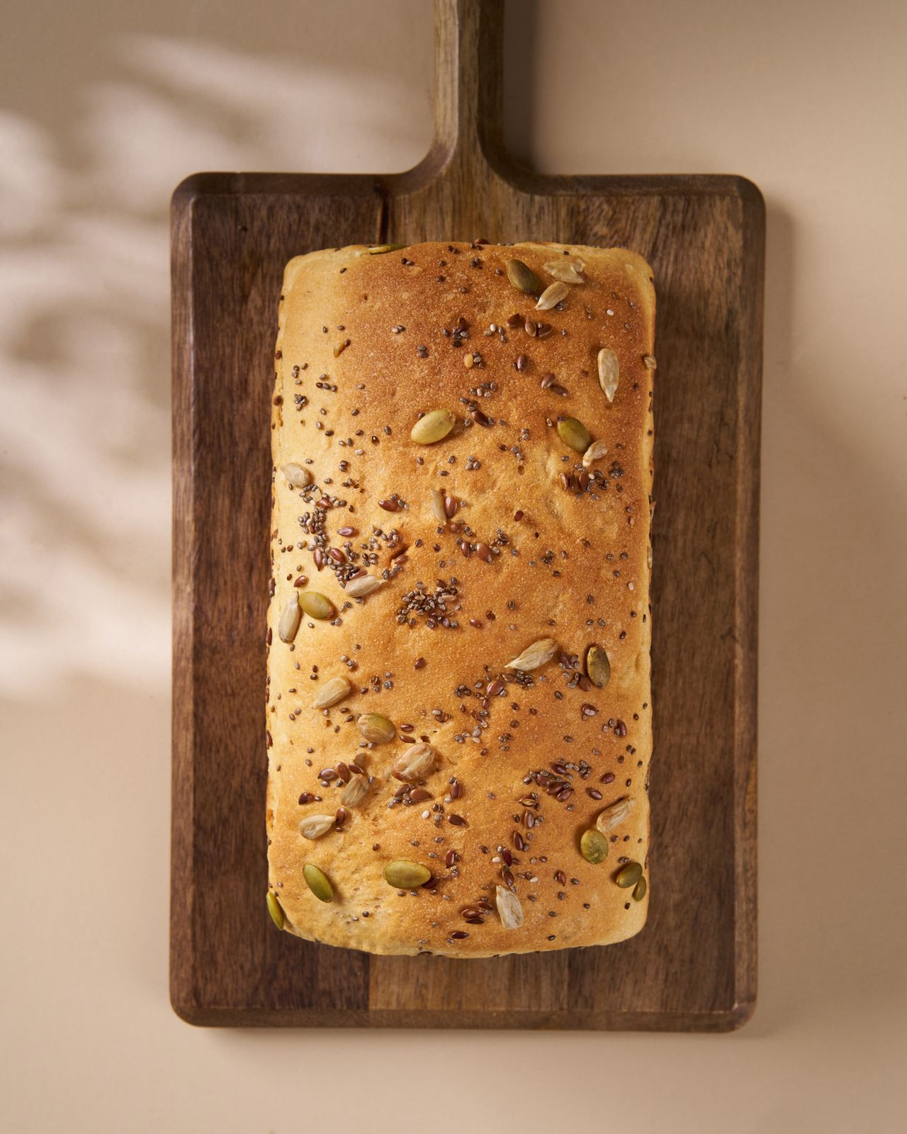 Eggless Multigrain Seed Loaf