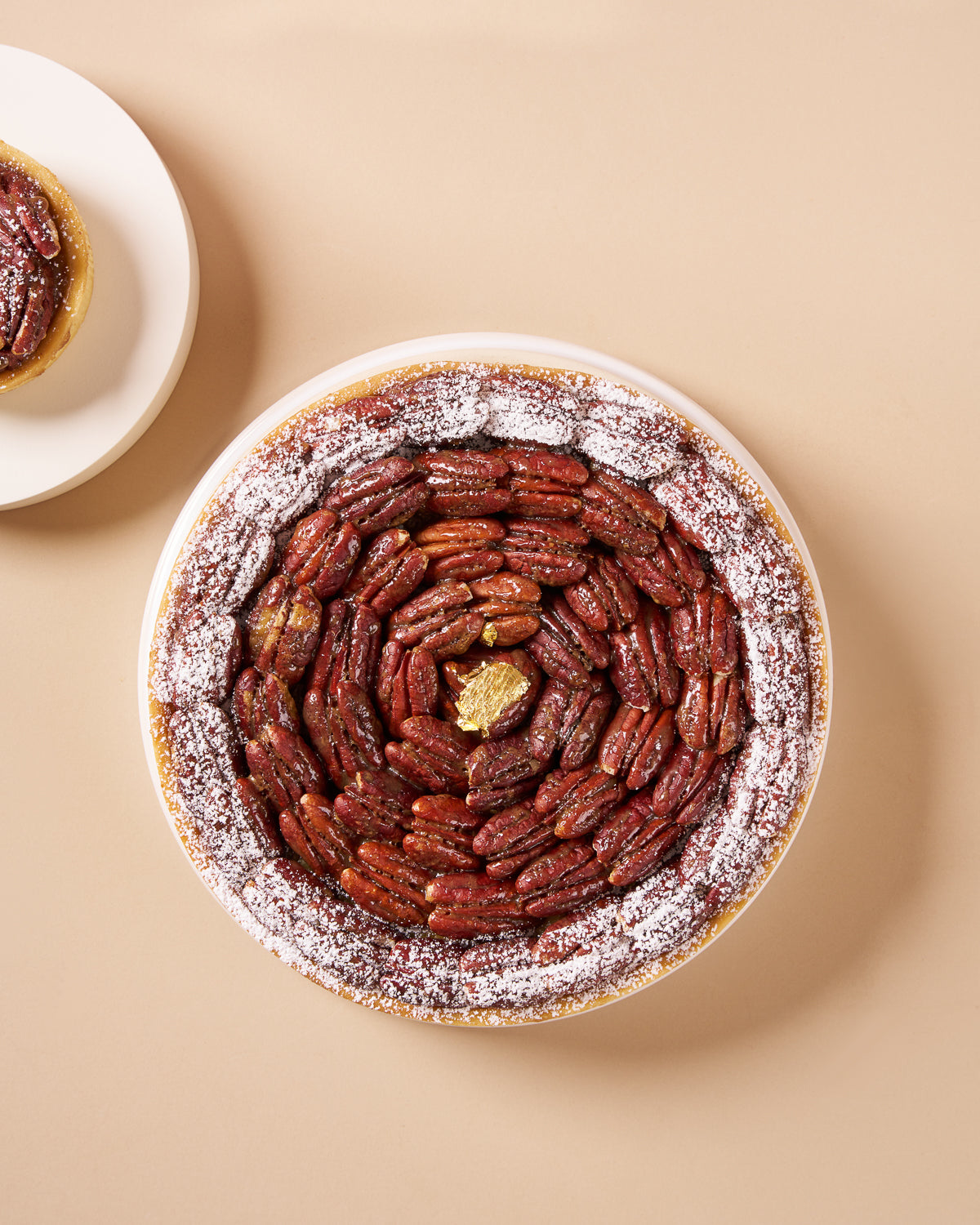 Eggless Pecan Tart