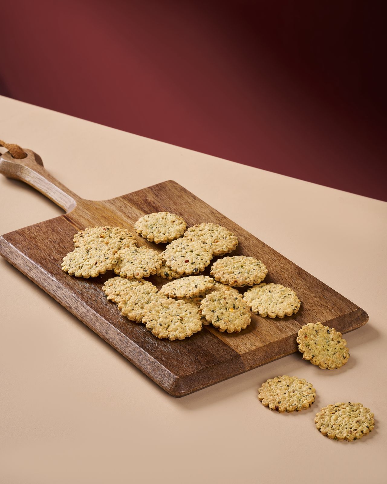 Eggless Savoury Cracker