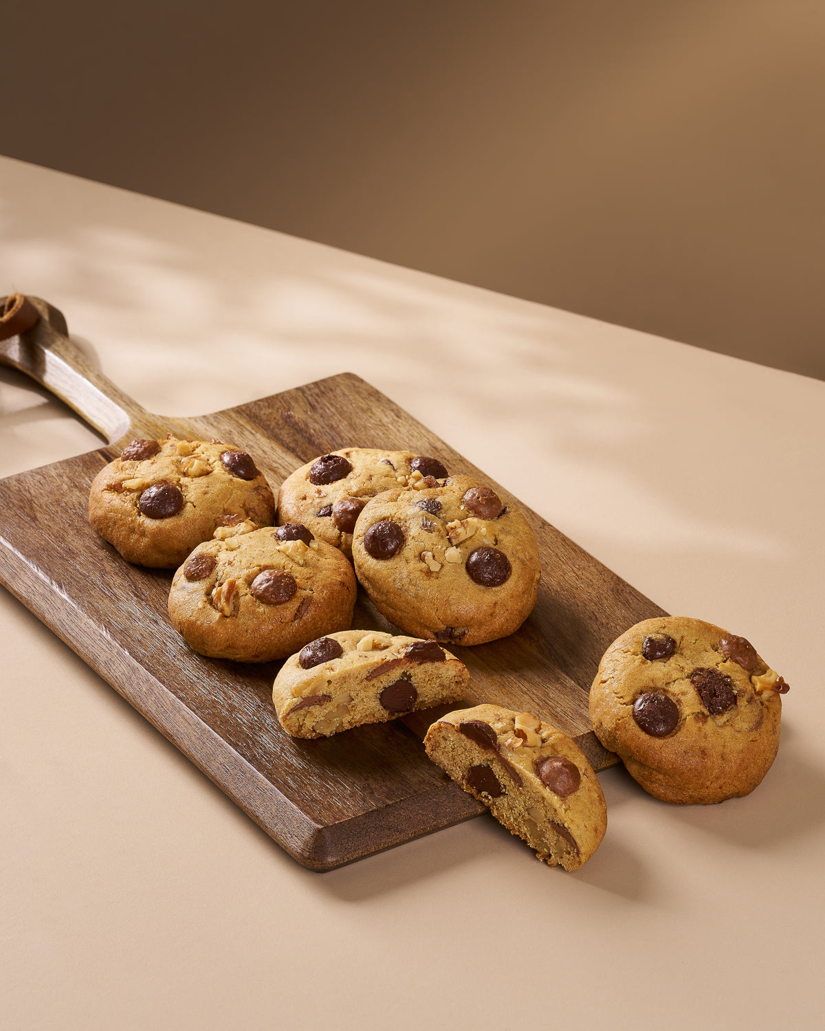 Eggless Brown Butter Choco Chip Cookie