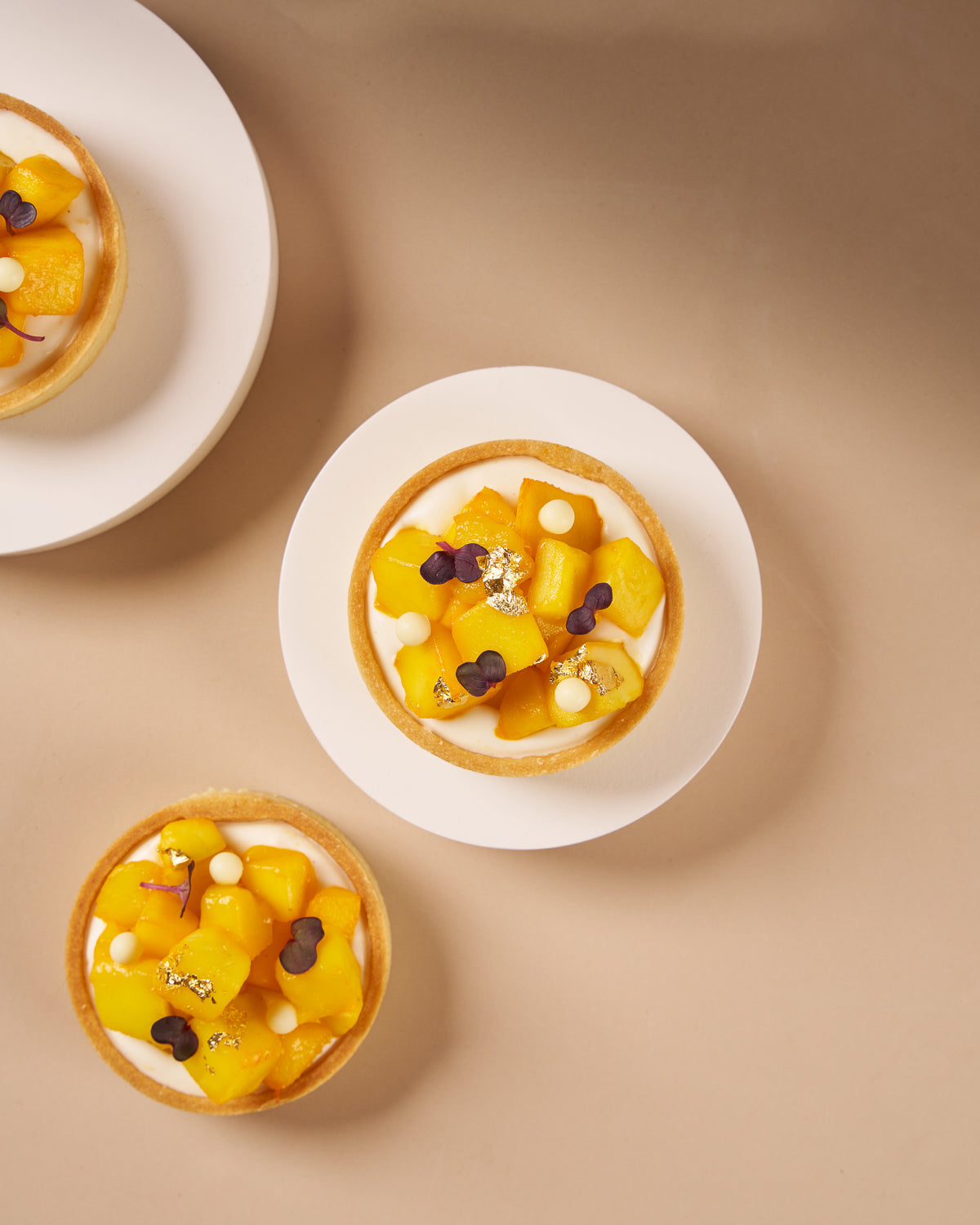 Eggless Mango Tart