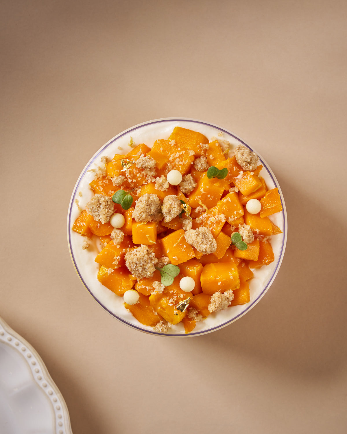 Eggless Mango Trifle Pudding