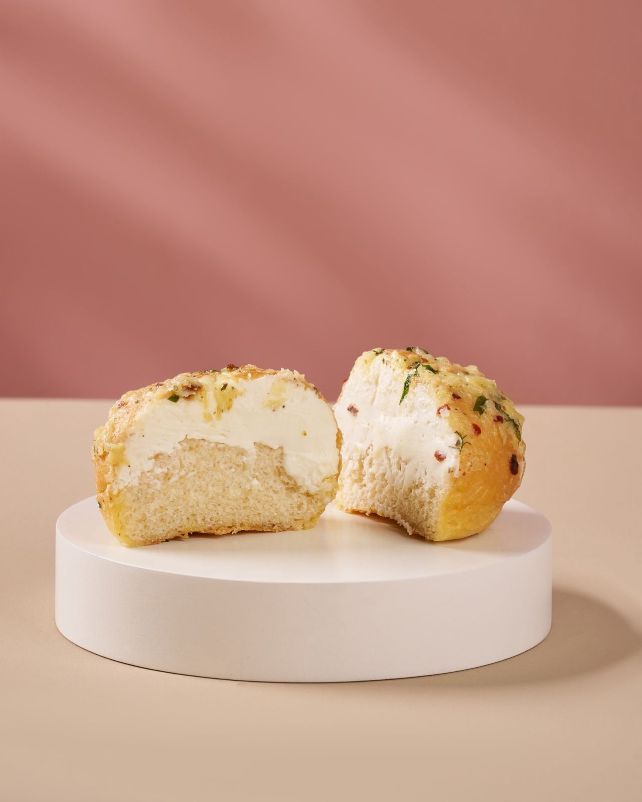 Eggless Korean Garlic Buns