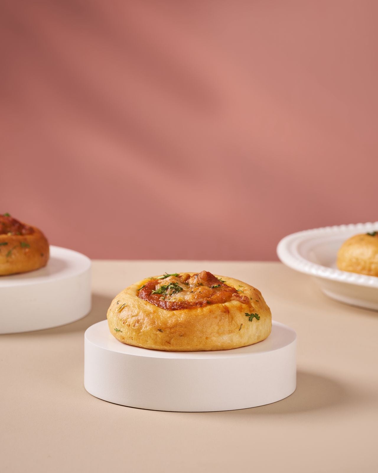 Eggless Paneer Makhani Garlic Bread