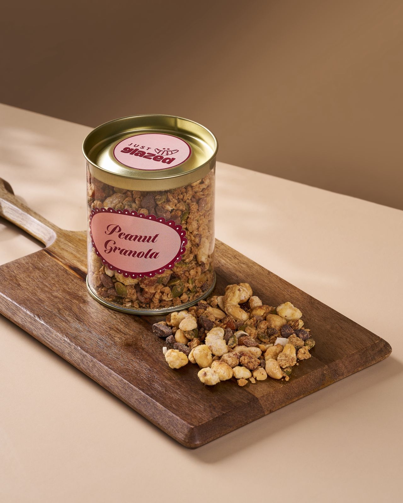 Eggless Peanut Granola