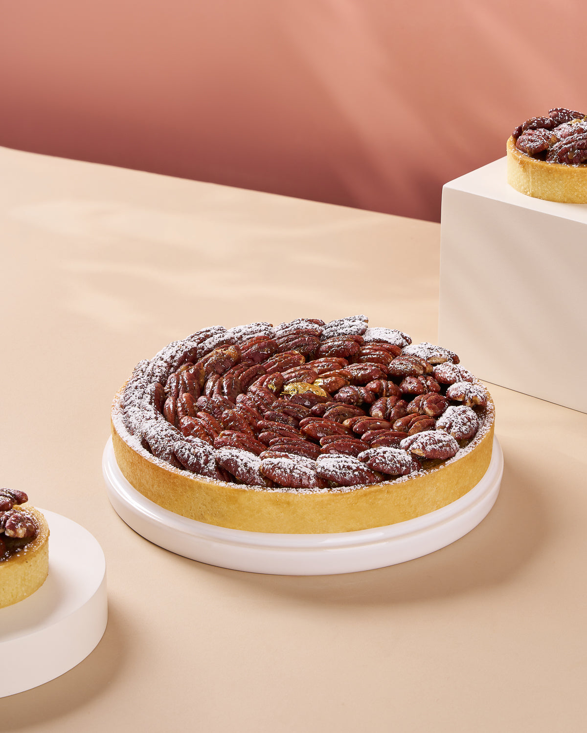 Eggless Pecan Tart