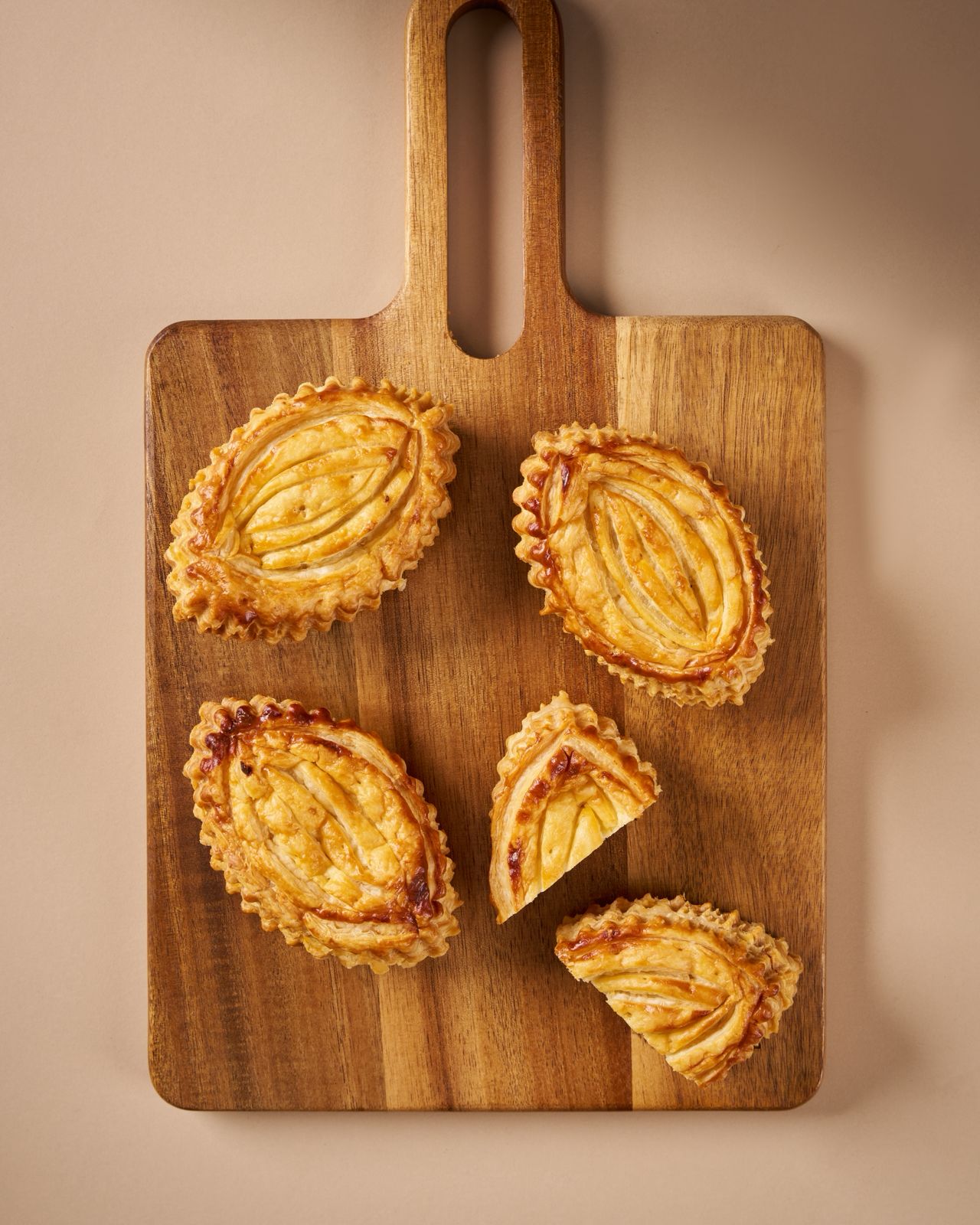 Eggless Puff Pastry: Spinach Corn Ricotta